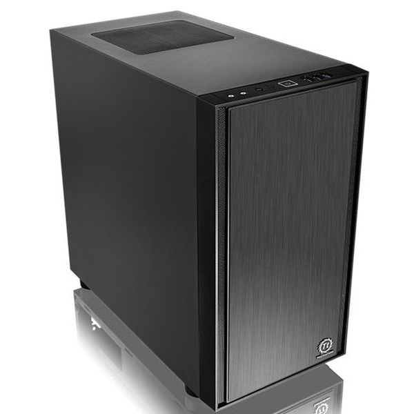 ქეისი Thermaltake CA-1J1-00S1NN-00 Versa H17, MiniT, Computer Case, Micro-ATX, Mini-ITX, USB 3.0, 2×USB 2.0, Audio, Black