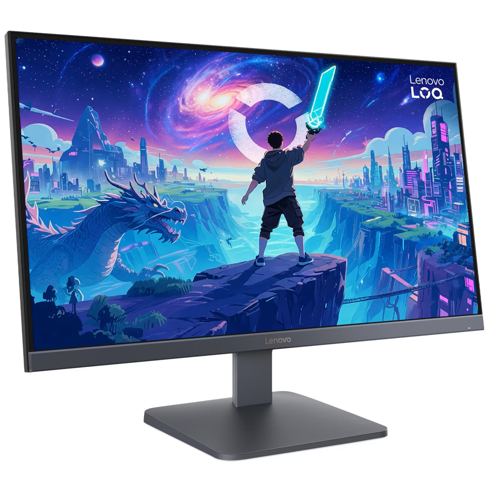 Monitor Lenovo 68F3GACBEU LOQ 27Q-10, 27", QHD, IPS, HDMI, DP, Grey