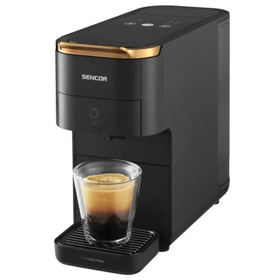 ყავის აპარატი Sencor SCC 1000BK, 1545W, 1.5L, Coffee Machine, Black