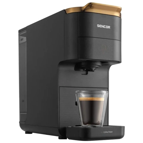 ყავის აპარატი Sencor SCC 1000BK, 1545W, 1.5L, Coffee Machine, Black