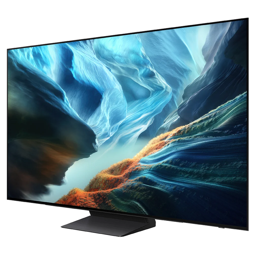 ტელევიზორი Samsung QE65S90HAEXPY OLED, 65", 4K UHD, Smart TV, 165Hz, USB, HDMI, LAN, BT, WIFI, Black
