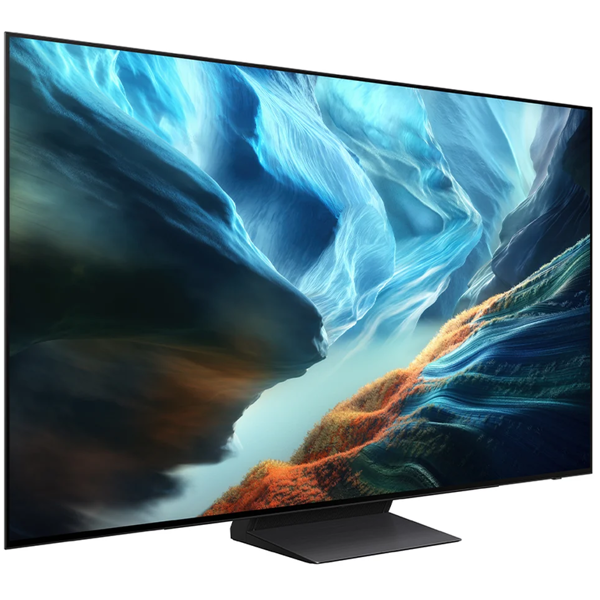 ტელევიზორი Samsung QE65S90HAEXPY OLED, 65", 4K UHD, Smart TV, 165Hz, USB, HDMI, LAN, BT, WIFI, Black