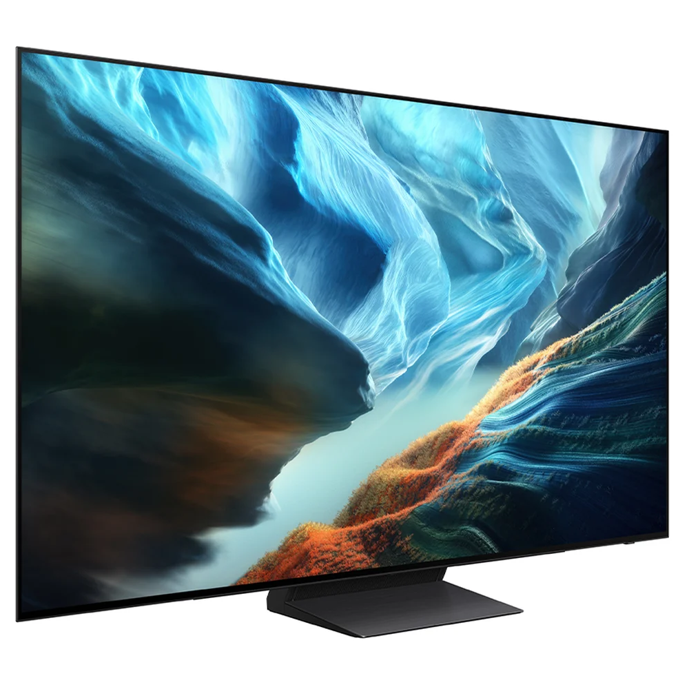 ტელევიზორი Samsung QE65S90HAEXPY OLED, 65", 4K UHD, Smart TV, 165Hz, USB, HDMI, LAN, BT, WIFI, Black