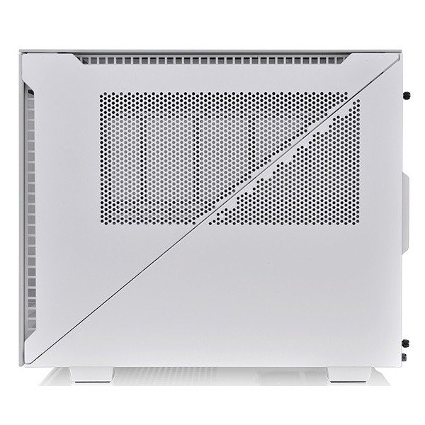 ქეისი Thermaltake CA-1V1-00S6WN-00 Divider 200 TG, Computer Case, MicroT, Mini-ITX, Micro-ATX, Type-C 3.2, 2xUSB 3.0, Audio, White
