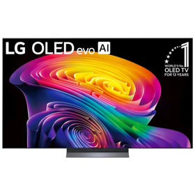 TV LG OLED65C6RLA.AMCN OLED EVO AI, 65", 4K UHD, Smart TV, 120Hz, HDMI, USB, LAN, BT, WIFI, Black
