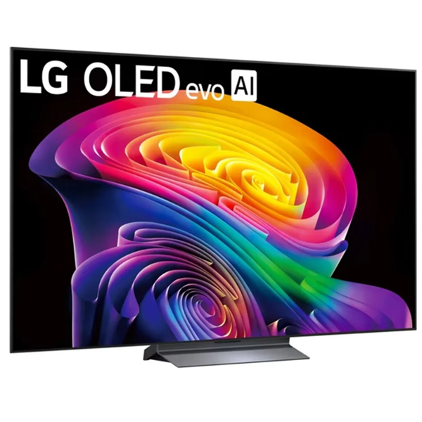 TV LG OLED65C6RLA.AMCN OLED EVO AI, 65", 4K UHD, Smart TV, 120Hz, HDMI, USB, LAN, BT, WIFI, Black