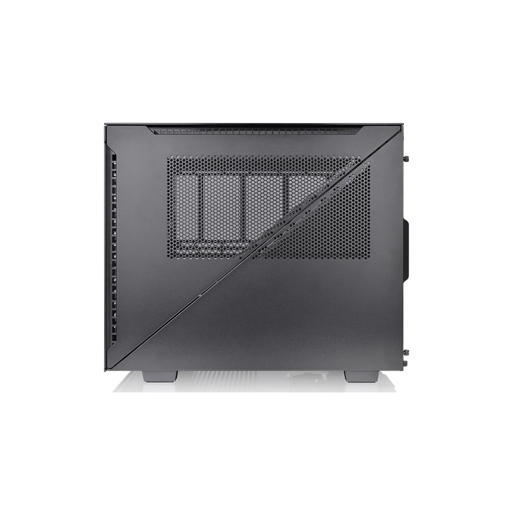 ქეისი Thermaltake CA-1V1-00S1WN-01 Divider 200 TG Air, Computer Case, MicroC, Mini-ITX, Micro-ATX, Type-C 3.2, 2×USB 3.0, Black