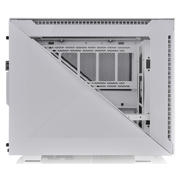 ქეისი Thermaltake CA-1V1-00S6WN-01 Divider 200 TG Air, Computer Case, MicroC, Mini-ITX, Micro-ATX, Type-C 3.2, 2×USB 3.0, White
