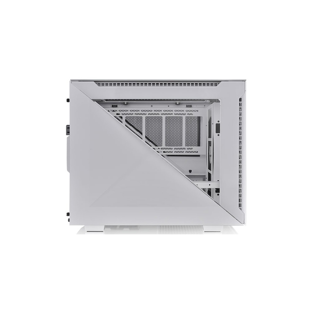 ქეისი Thermaltake CA-1V1-00S6WN-01 Divider 200 TG Air, Computer Case, MicroC, Mini-ITX, Micro-ATX, Type-C 3.2, 2×USB 3.0, White