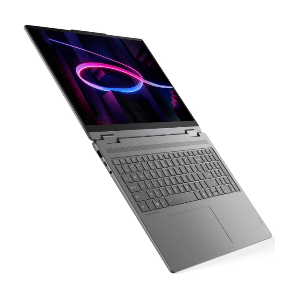 ნოუთბუქი Lenovo 83TE0043RK Yoga 7 2-in-1 Aura Edition, 16'', Ultra 5-325, 16GB, 512GB SSD, Integrated, W11H, Grey