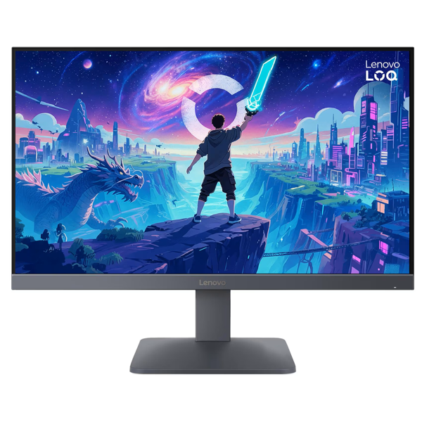 Monitor Lenovo 68F1GACBEU LOQ 24-10, 23.8", FHD, IPS, HDMI, DP, Grey