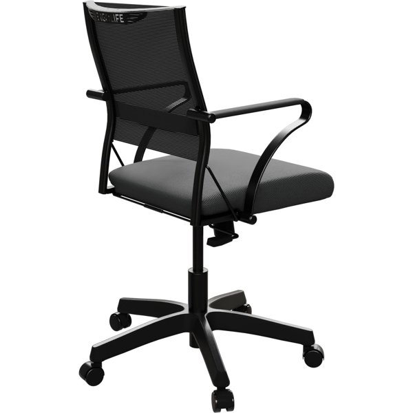 Office Chair ErgoLife 6A0.60.1.222 Sit Air 24/7 M4-280K - Italy+UMF(X1), Black