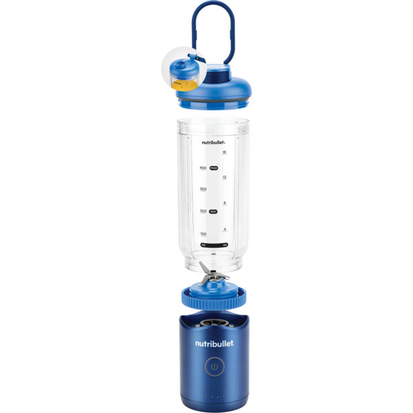 ბლენდერი NutriBullet NBP013BL FLEX PORT, 100W, 0.4L, Blender, Blue