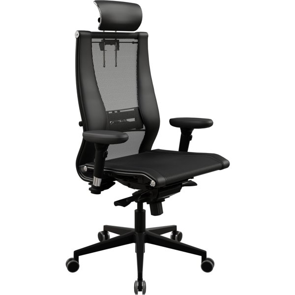 Office Chair Metta 2AD.7.B.1 Samurai L2-16D - TS+Infinity, Black