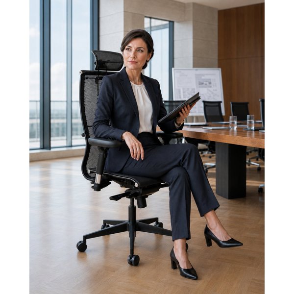 Office Chair Metta 30.D.1E.1 Samurai L2-9D - TS, Black