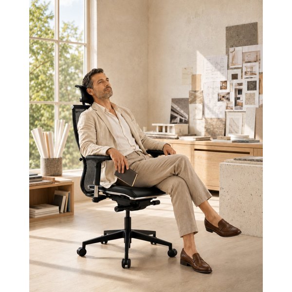 Office Chair Metta 5B9.D.B.1 Samurai L2-301D - TS+Infinity, Black