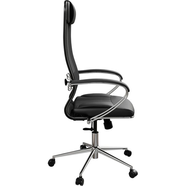 საოფისე სავარძელი ErgoLife 476.16.1.403 Set 5, Office Chair, Black