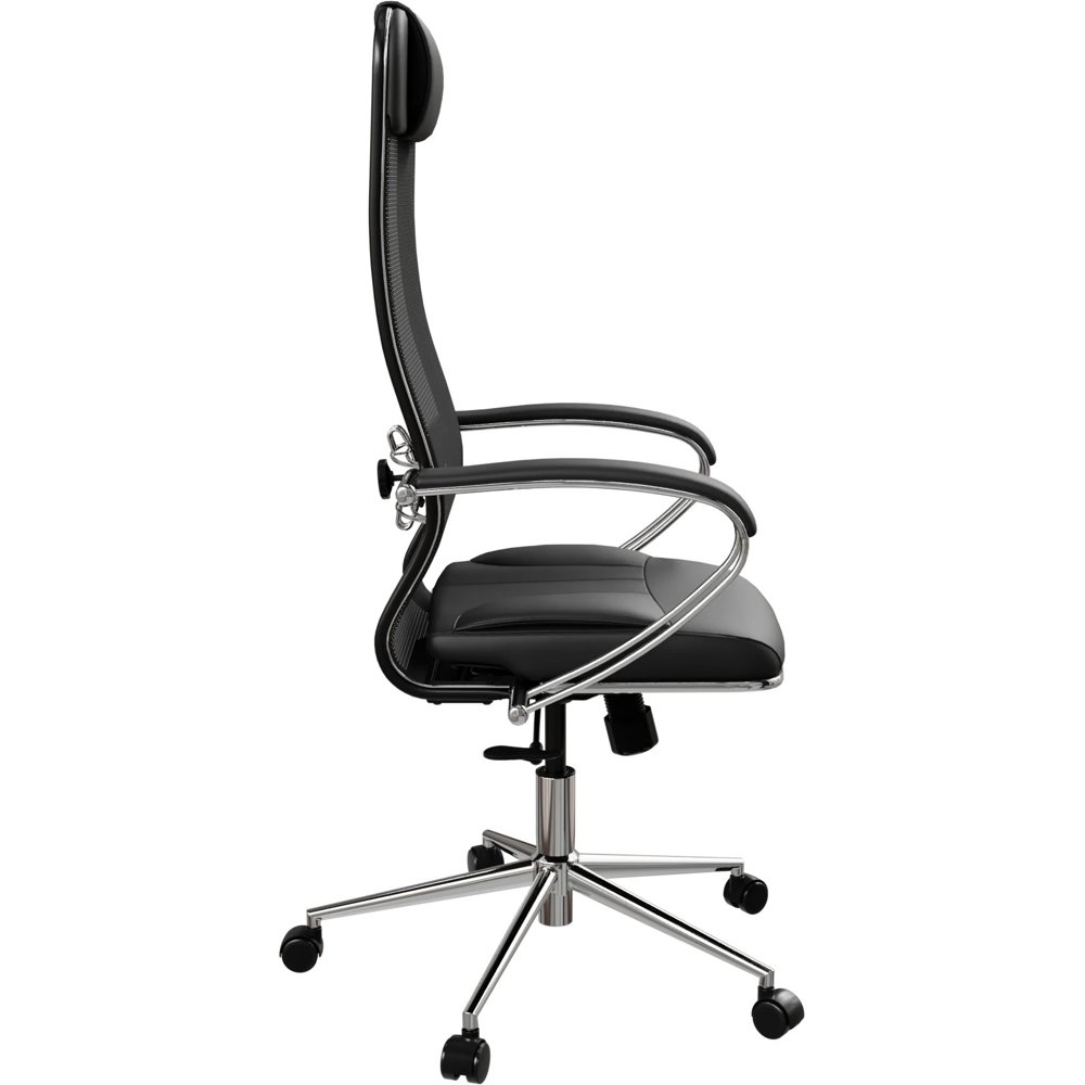 საოფისე სავარძელი ErgoLife 476.16.1.403 Set 5, Office Chair, Black