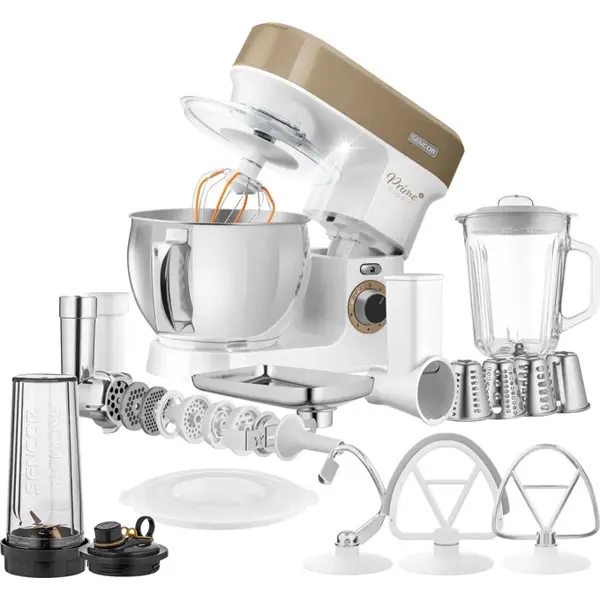 Food Processor Sencor STM 3787CH Prime 4 Foodie, 1200W, 5L, White
