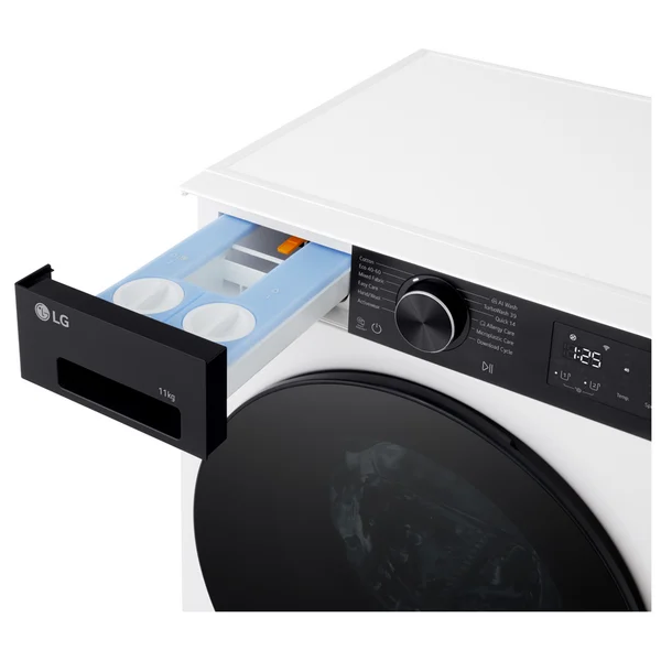 Washing Machine LG F4X5EYPY8.AGWQME3, 11Kg, 1400Rpm, 73dB, White