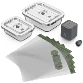 ვაკუუმის აპარატი Electrolux EVFKA1, Vacuum Fresh All-in-One Kit, Grey