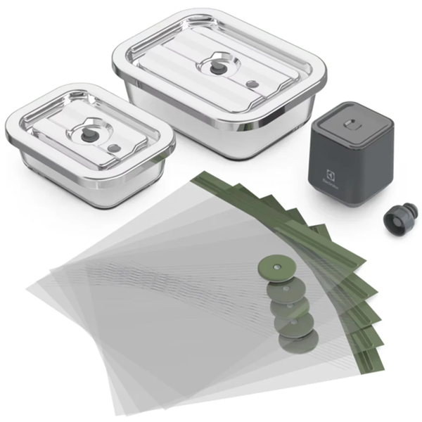ვაკუუმის აპარატი Electrolux EVFKA1, Vacuum Fresh All-in-One Kit, Grey
