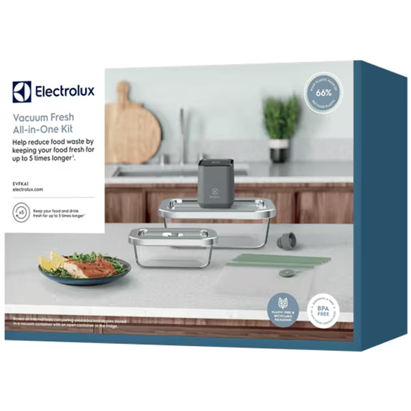 ვაკუუმის აპარატი Electrolux EVFKA1, Vacuum Fresh All-in-One Kit, Grey