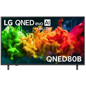 TV LG 50QNED80B6B.AMCN QNED, 50", 4K UHD, Smart TV, 60Hz, USB, HDMI, LAN, BT, WIFI, Black