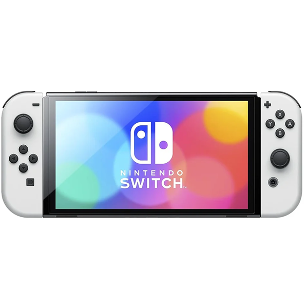 Portable Gaming Console Nintendo HEG-001 Switch OLED, 7", NVIDIA Custom Tegra, 4GB, 64GB, Integrated, Black/White