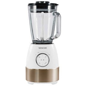 ბლენდერი Sencor SBL 5870GD, 1800W, 1.5L, Blender, White/Gold