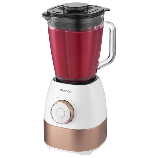 ბლენდერი Sencor SBL 5870GD, 1800W, 1.5L, Blender, White/Gold