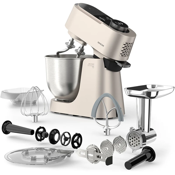 Food Processor Sencor STM 4550WS Oliver, 800W, 5.6L, White
