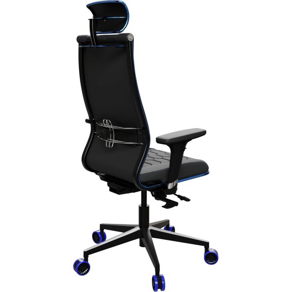გეიმერული სავარძელი ErgoLife 4F9.D.37.30D SynchroSit 10, Gaming Chair, Black
