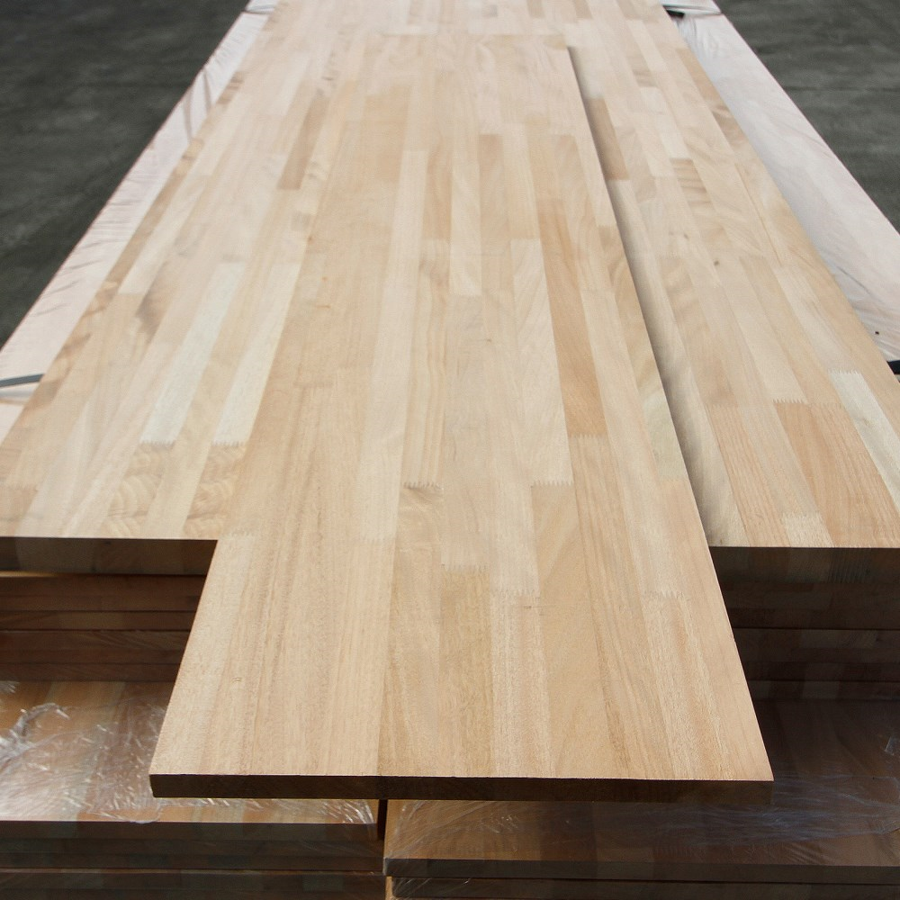ავეჯის დაფა ECOWOOD OKUME ხარისხი A 22x400x3000 მმ ტროპიკული ხე