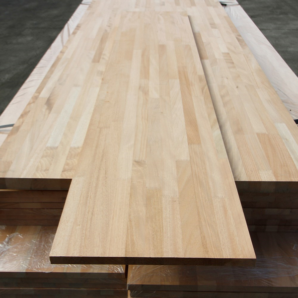 ავეჯის დაფა ECOWOOD OKUME ხარისხი A 22x600x2000 მმ ტროპიკული ხე