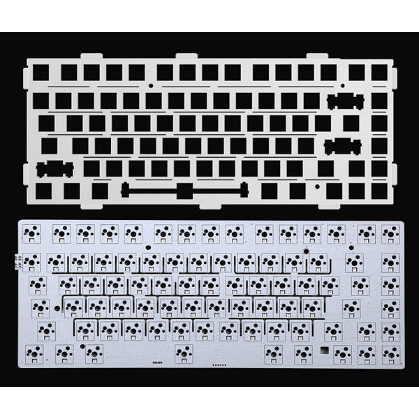 Mechanical Gaming Keyboard Mchose G75-14A G75 Pro, Matcha Latte, USB, Bluetooth, RGB, Glacier Gradient