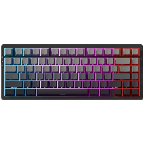 Mechanical Gaming Keyboard Mchose G75-13A G75 Pro, Matcha Latte, USB, Bluetooth, RGB, Black
