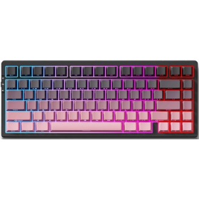 Mechanical Gaming Keyboard Mchose G75-16A G75 Pro, Matcha Latte, USB, Bluetooth, RGB, Black/Pink