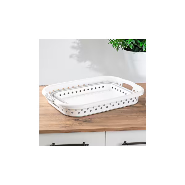თეთრეულის კალათა დასაკეცი Plast Art  18023451, 40L, Folding laundry basket