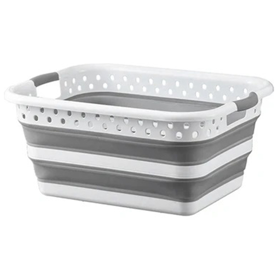 თეთრეულის კალათა დასაკეცი Plast Art  18023451, 40L, Folding laundry basket
