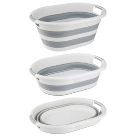 თეთრეულის კალათა დასაკეცი Plast Art 18023450, 26L, Folding laundry basket