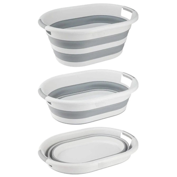 Folding laundry basket Plast Art 18023450, 26L