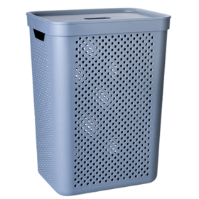Laundry Basket Aleana Simple, 45L