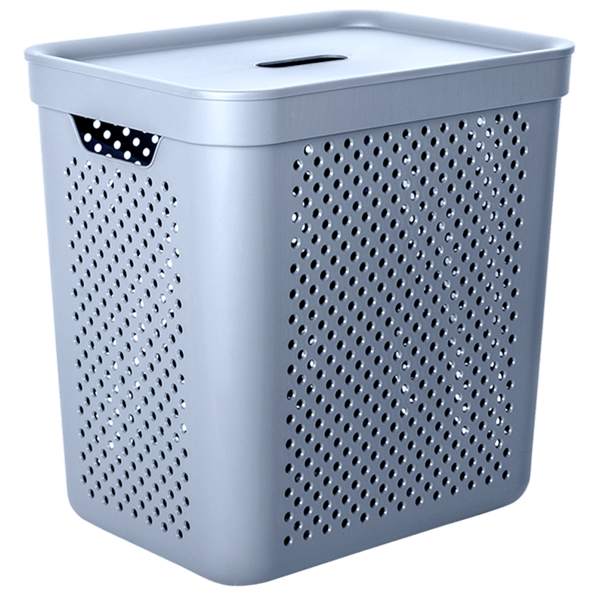 Laundry Basket Aleana Simple, 35L