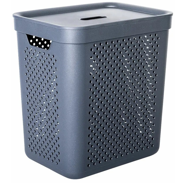 Laundry Basket Aleana Simple, 35L