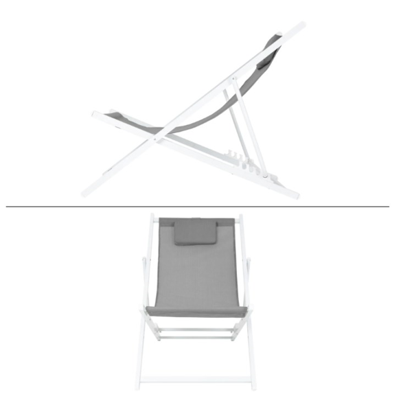 Folding aluminum chair ProGarden
