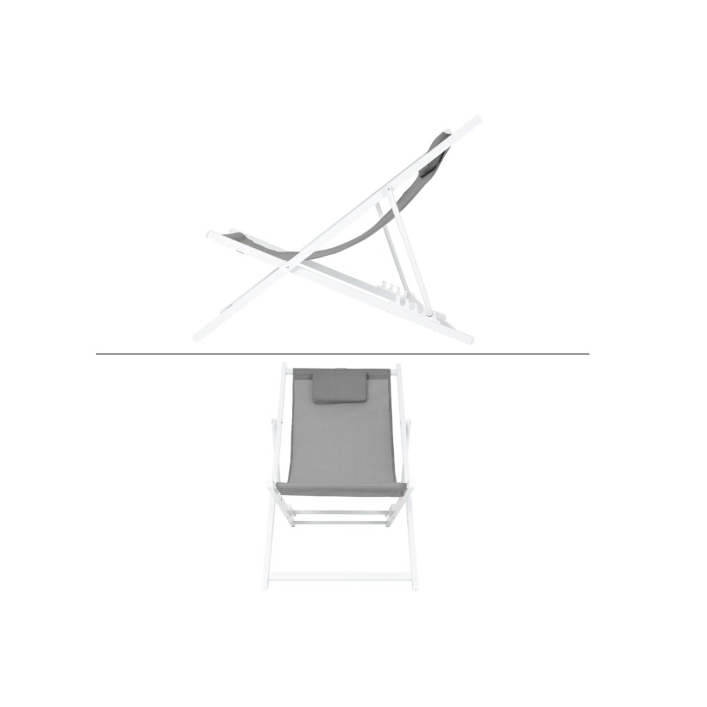 Folding aluminum chair ProGarden