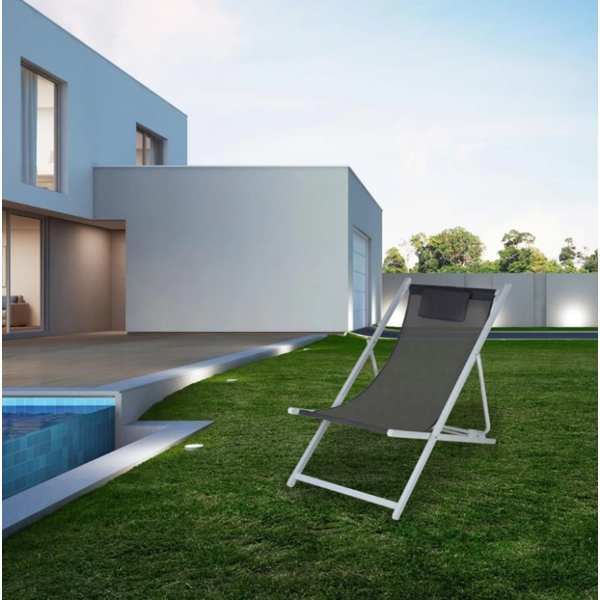 Folding aluminum chair ProGarden