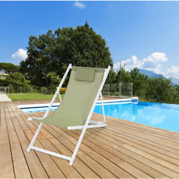Folding aluminum chair ProGarden