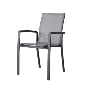 Sultan Textile Dining Chair gunmetal
